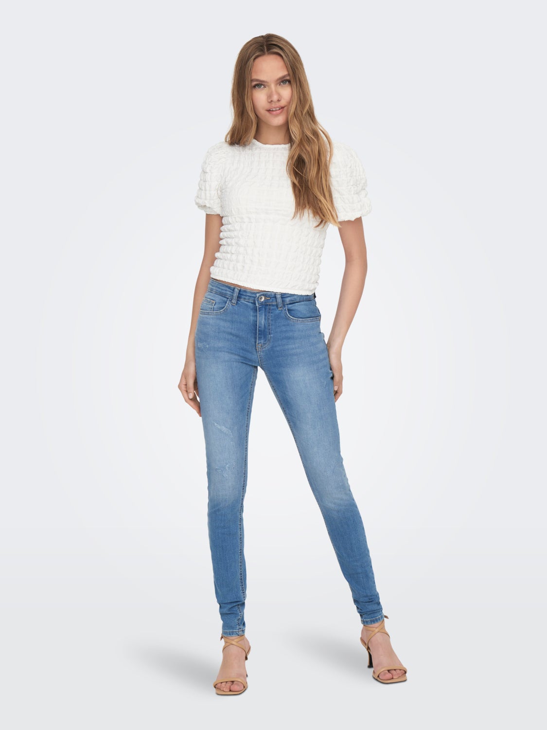 Structured Short Sleeves Top