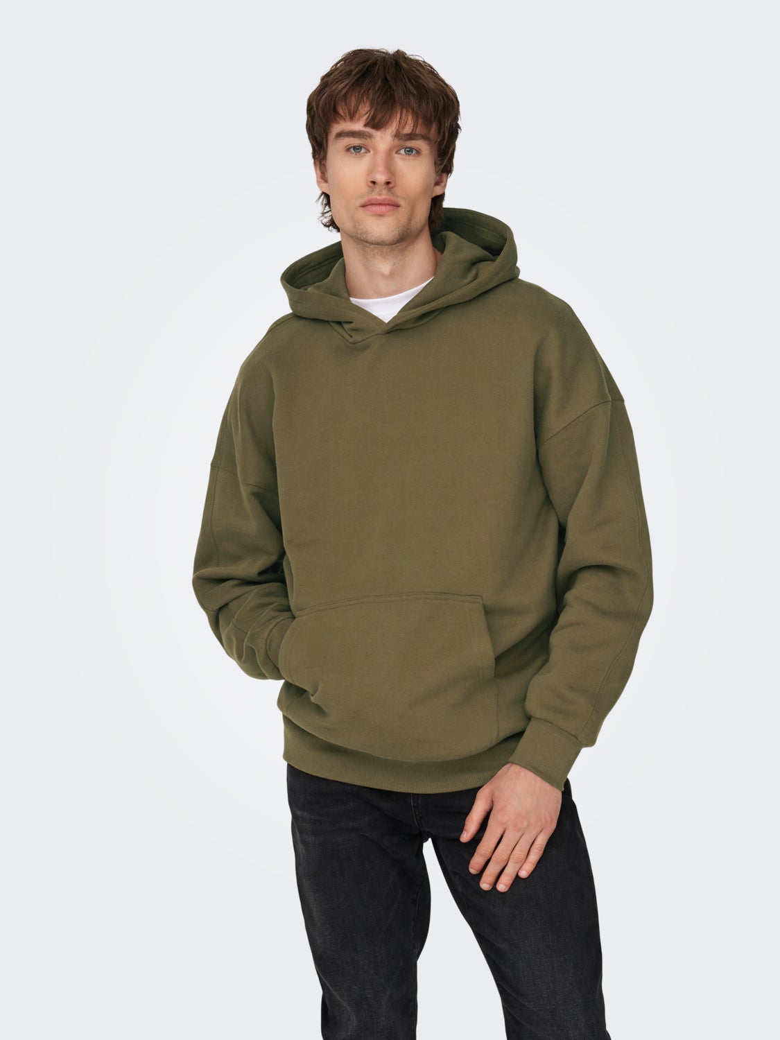 Relaxed fit hoodie