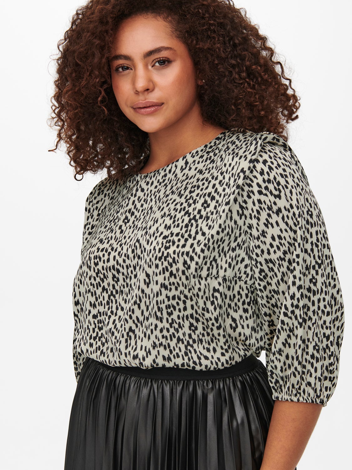 Curvy printed Top