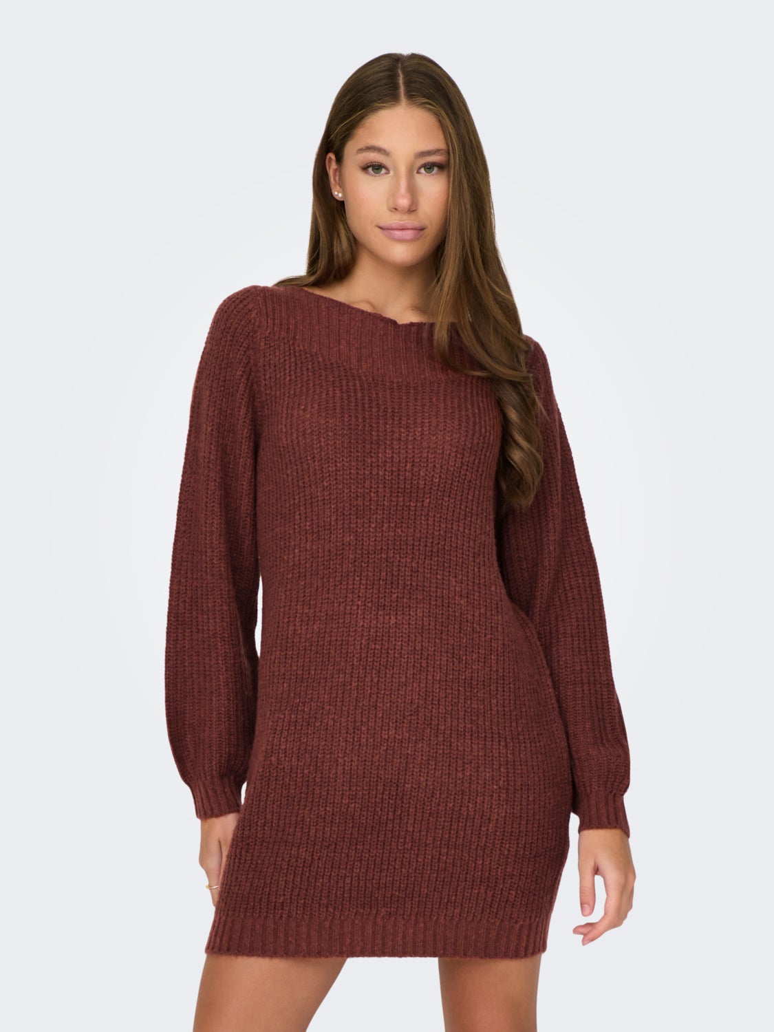 Mini knitted dress