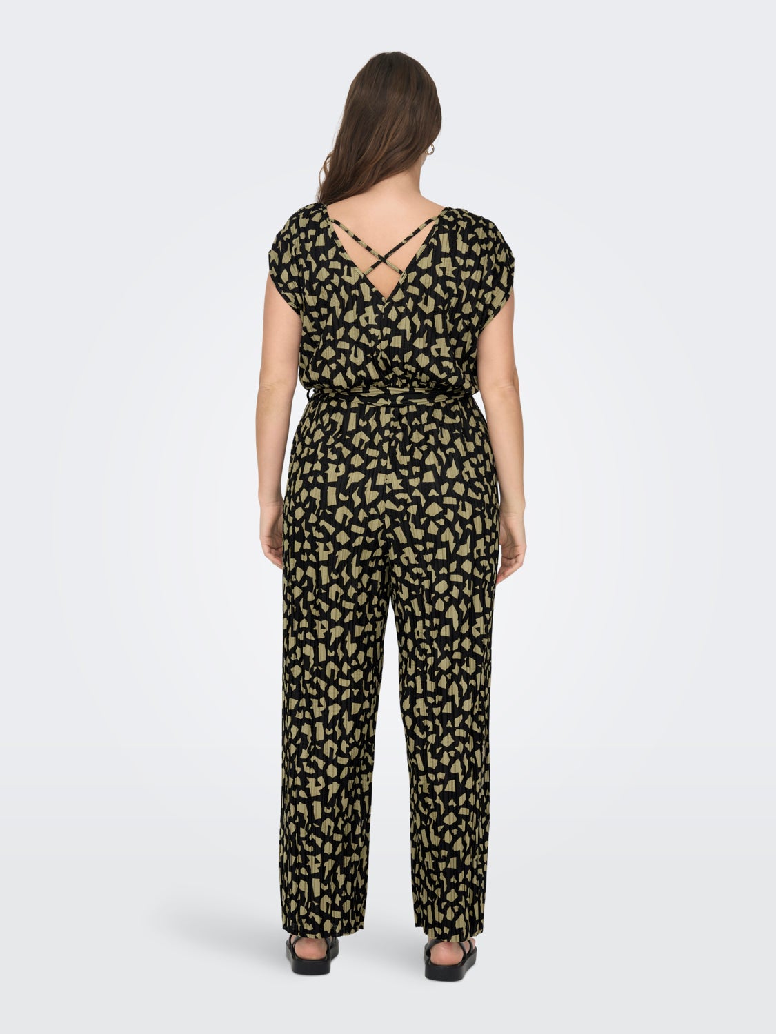 Curve wrap jumpsuit
