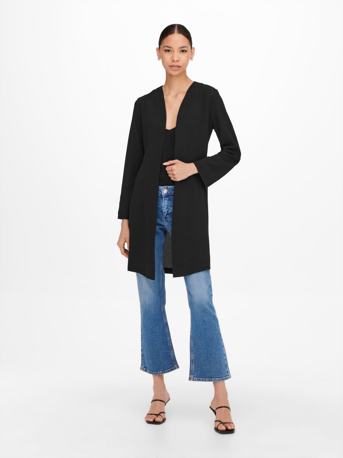 Cozigan with tie belt