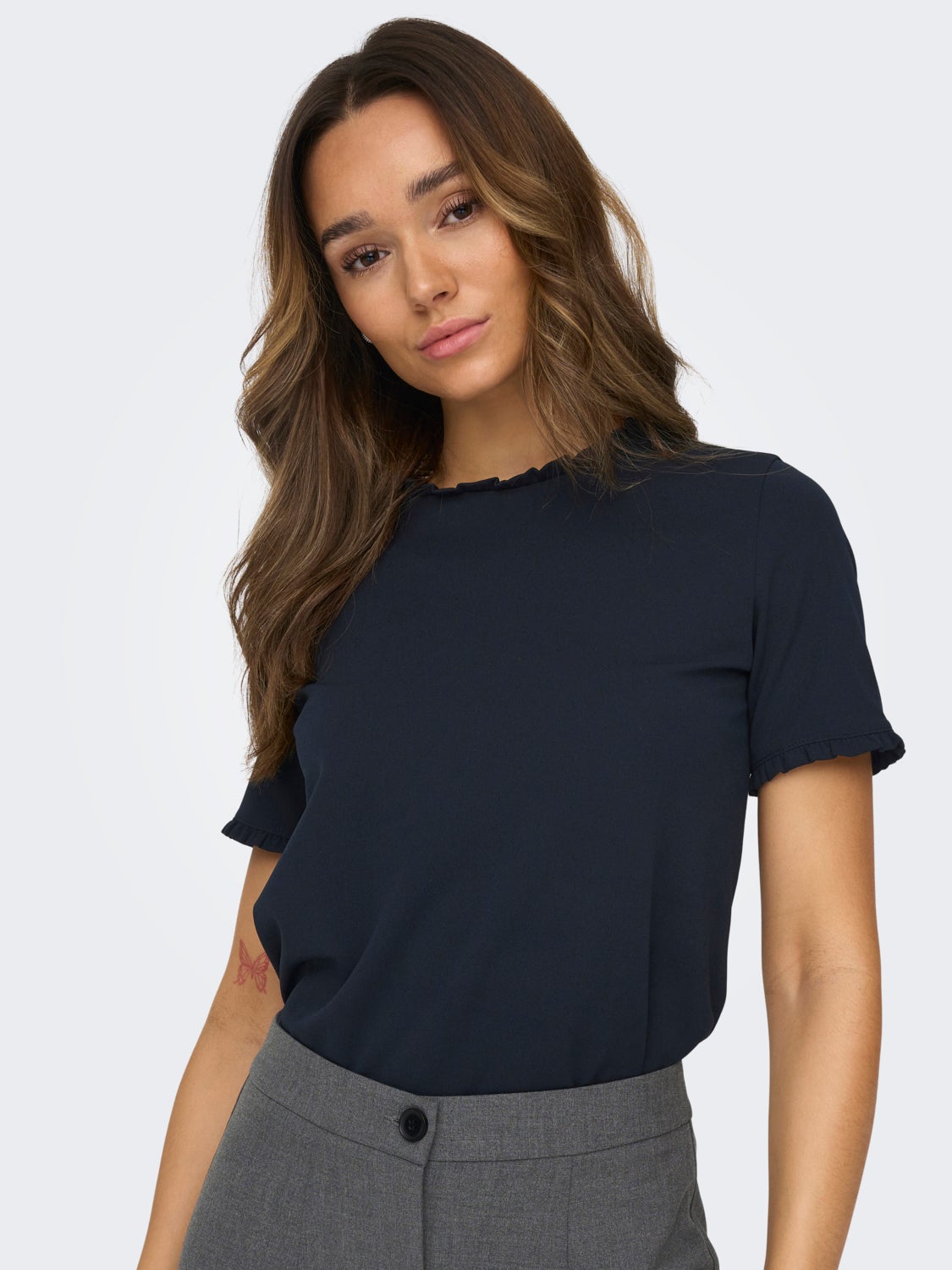 Frill detail top
