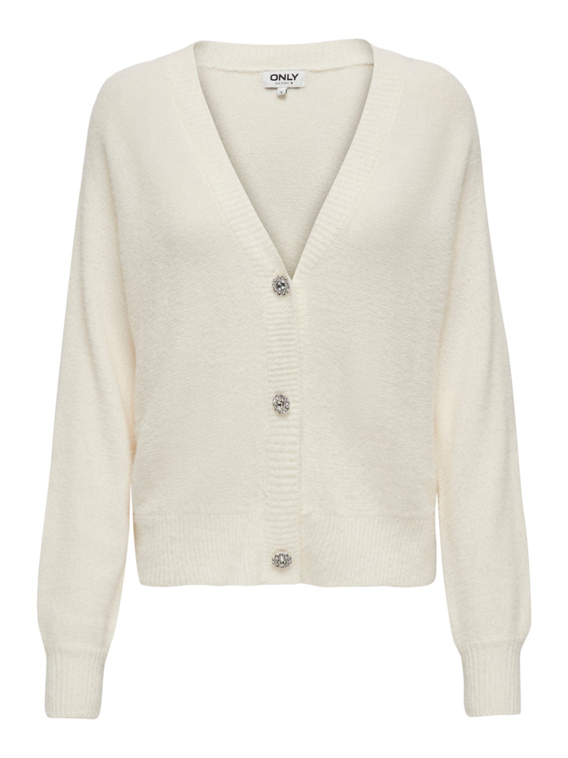 V-Neck Knit Cardigan