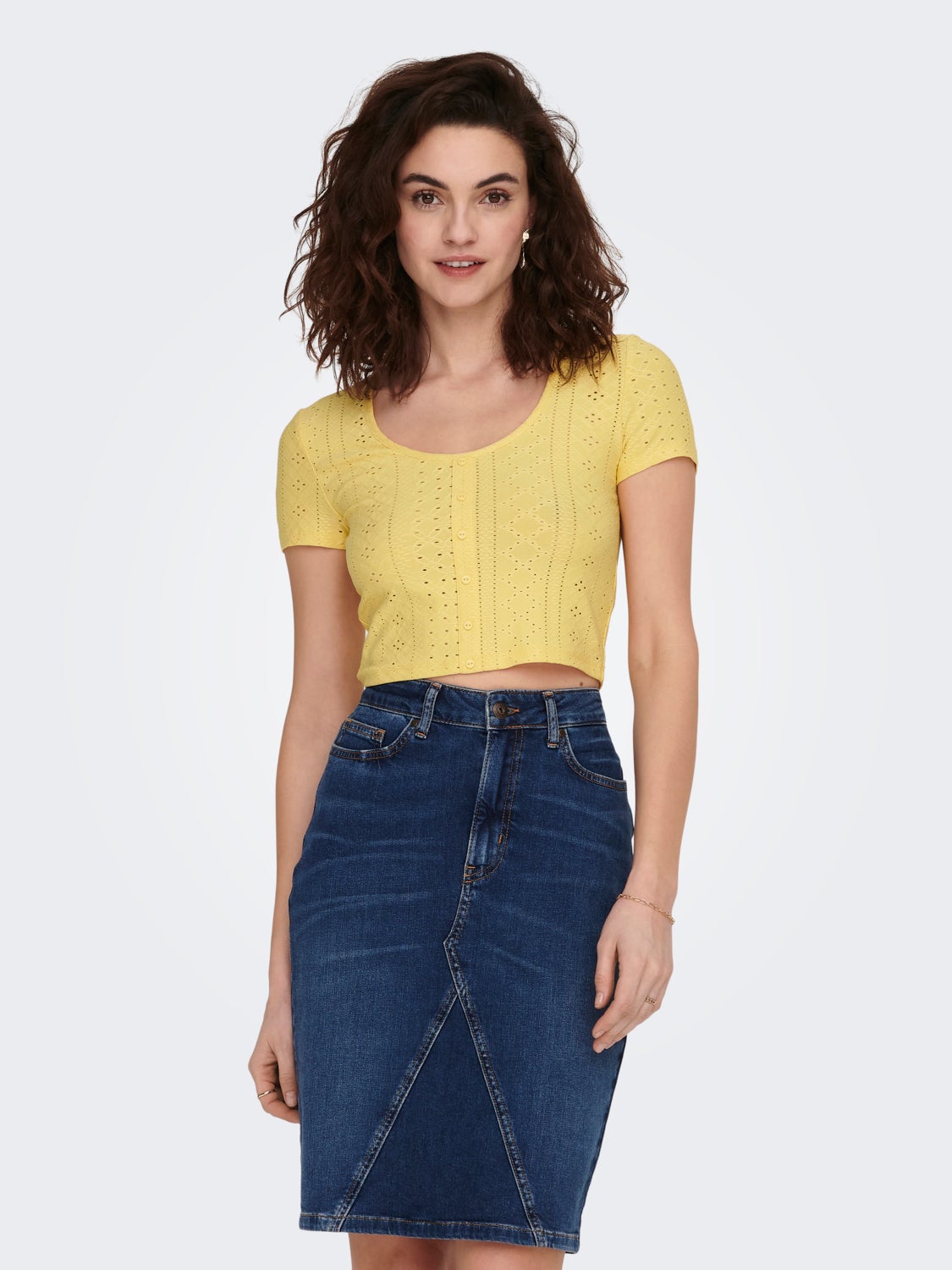 Regular Fit O-Neck Top