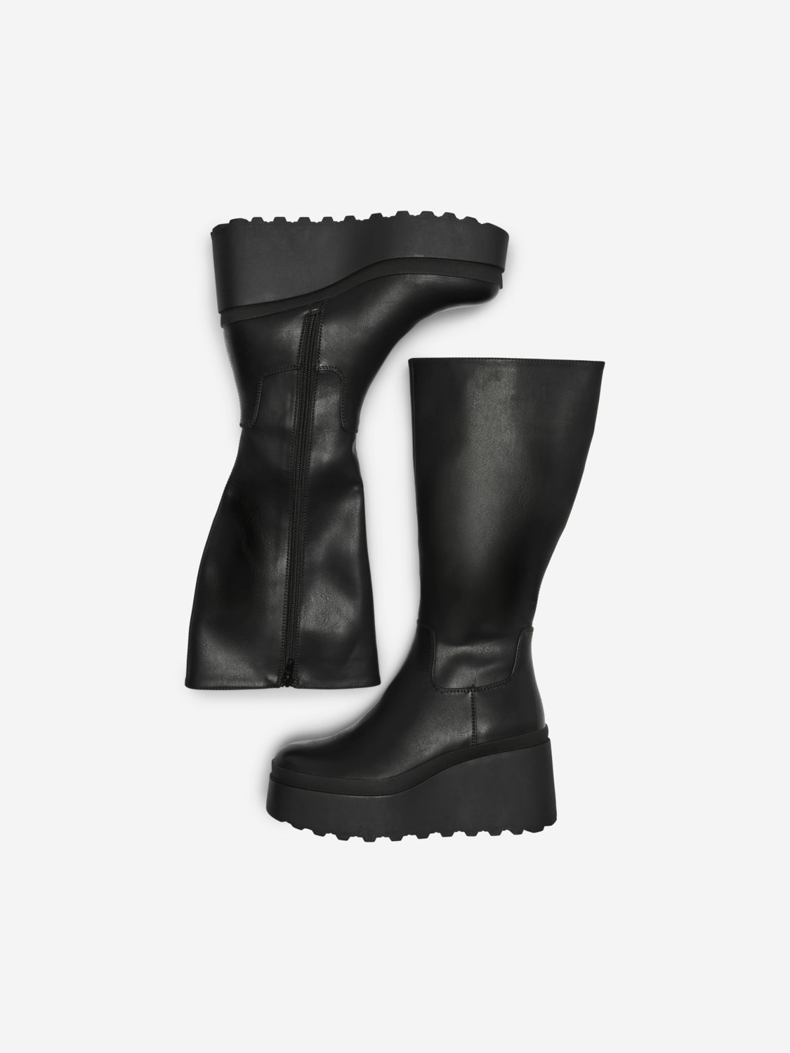Wedge heel boots