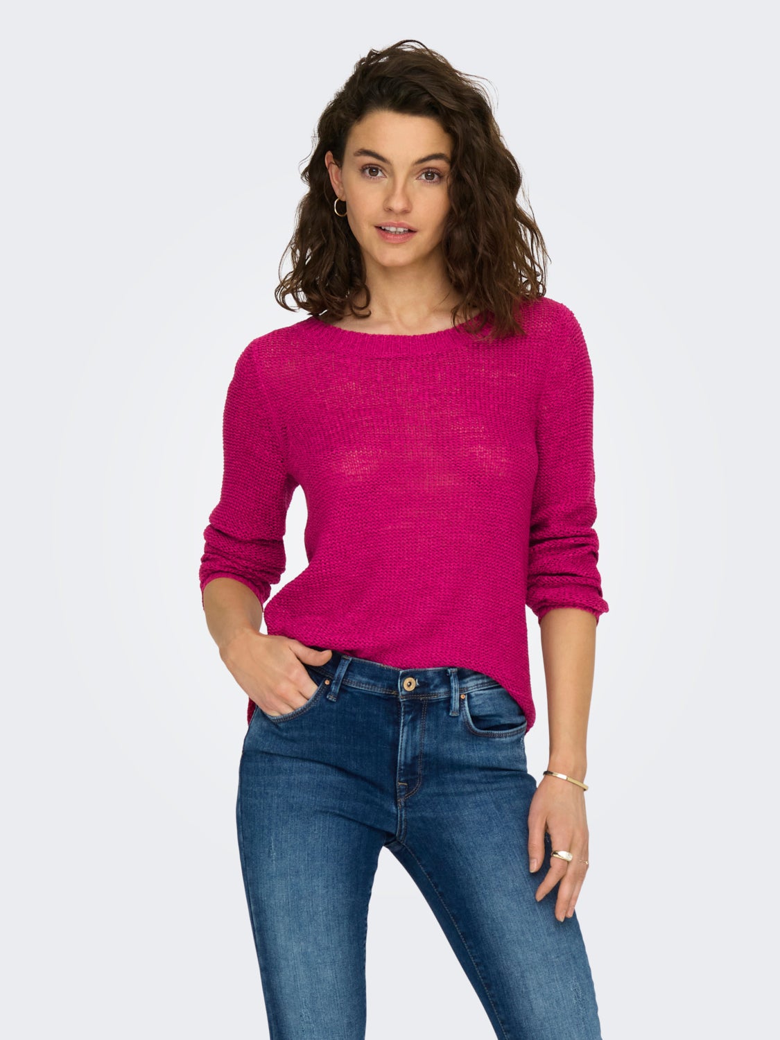 Texture Knitted Pullover