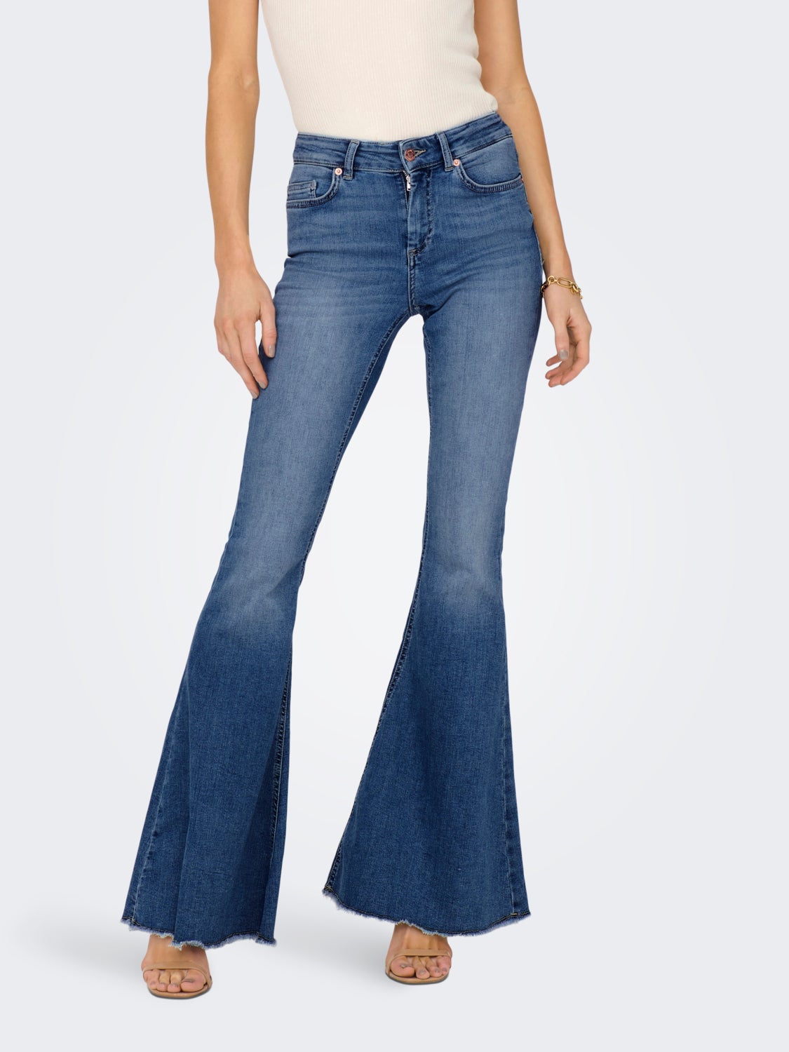 NEOBLUSH MID RETRO FLARED JEANS DNM