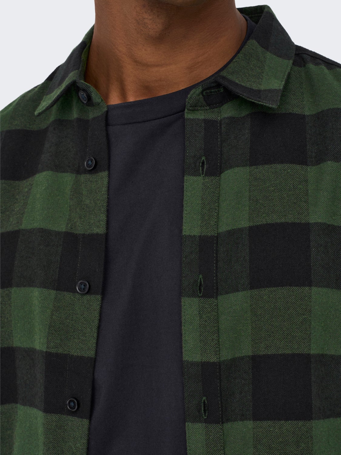 Slim fit checked shirt