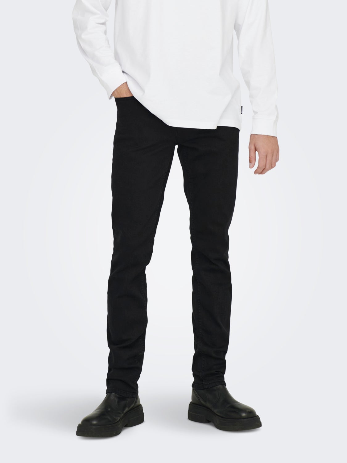 ONSWEFT REG BLACK  2956 JEANS NOOS