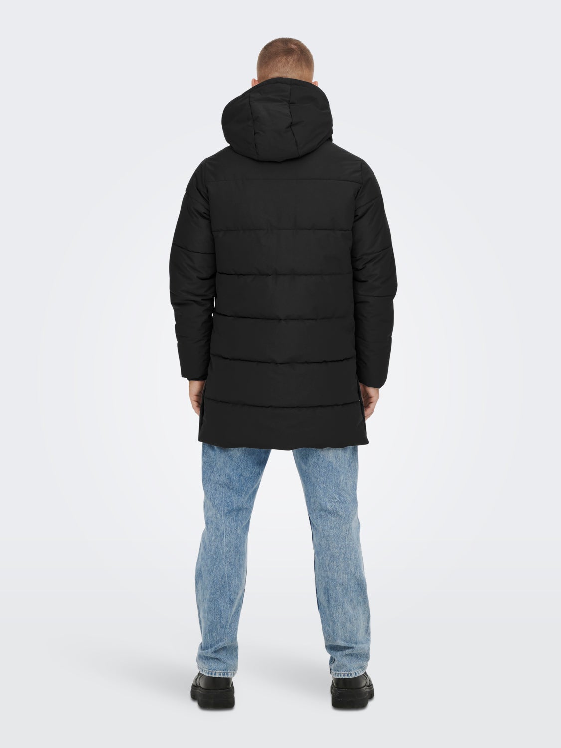 Jacket with detachable hood