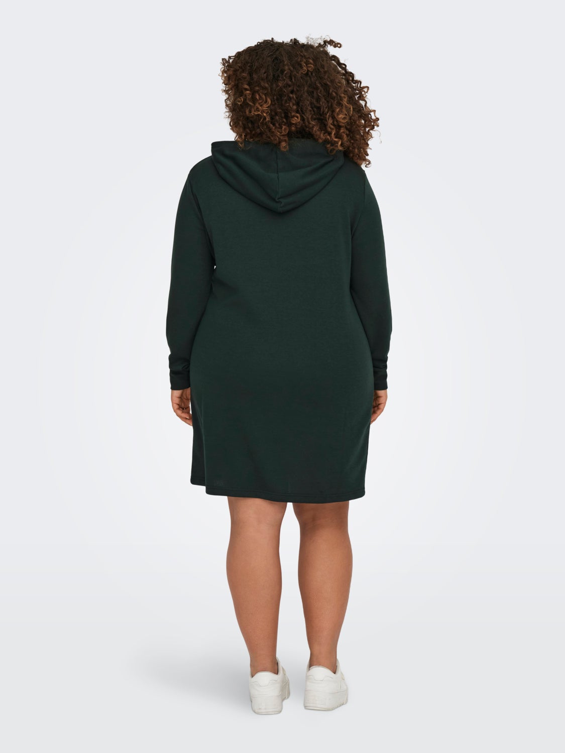 Curvy hooded sweat Dress