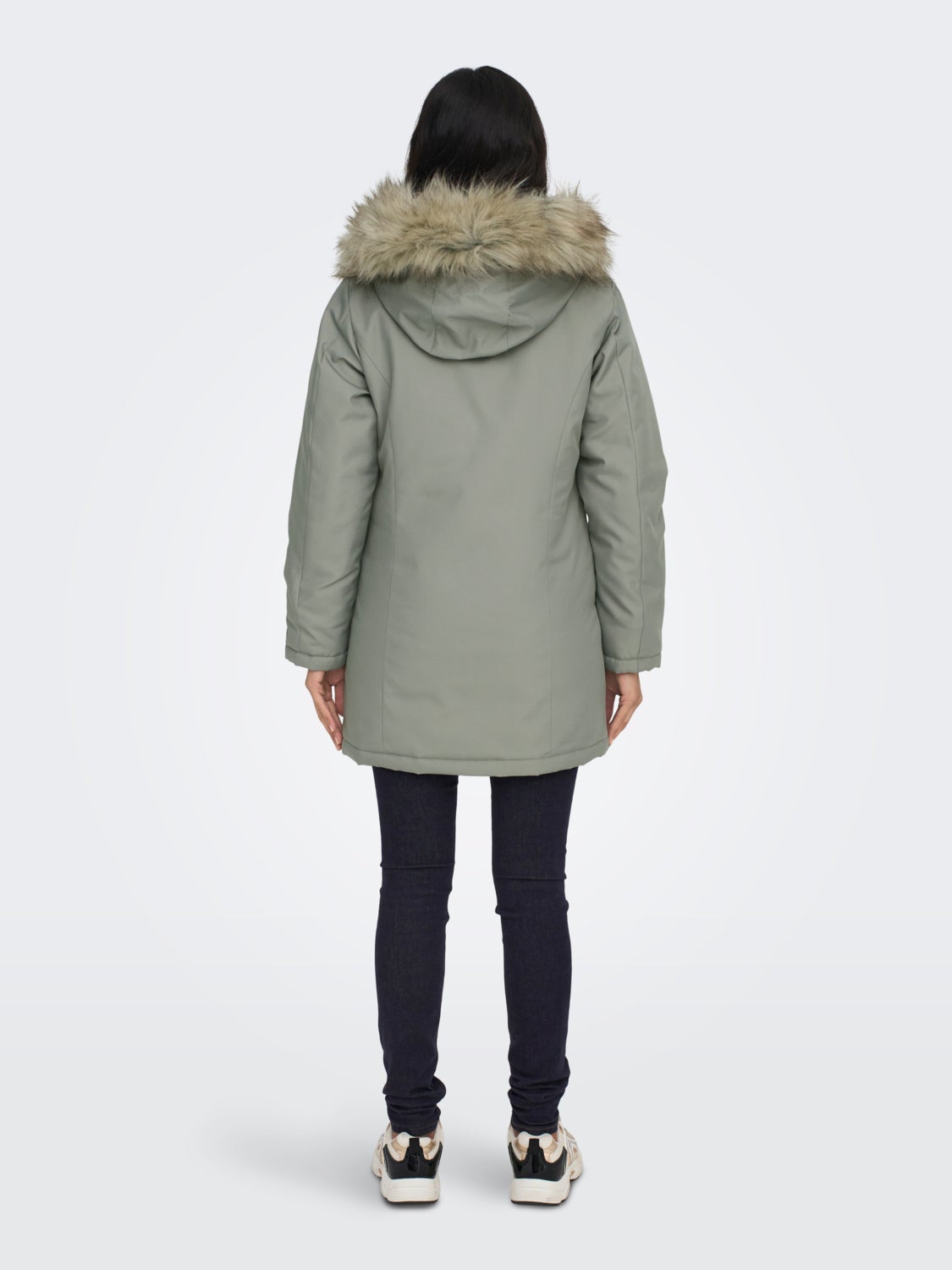 Solid color Parka