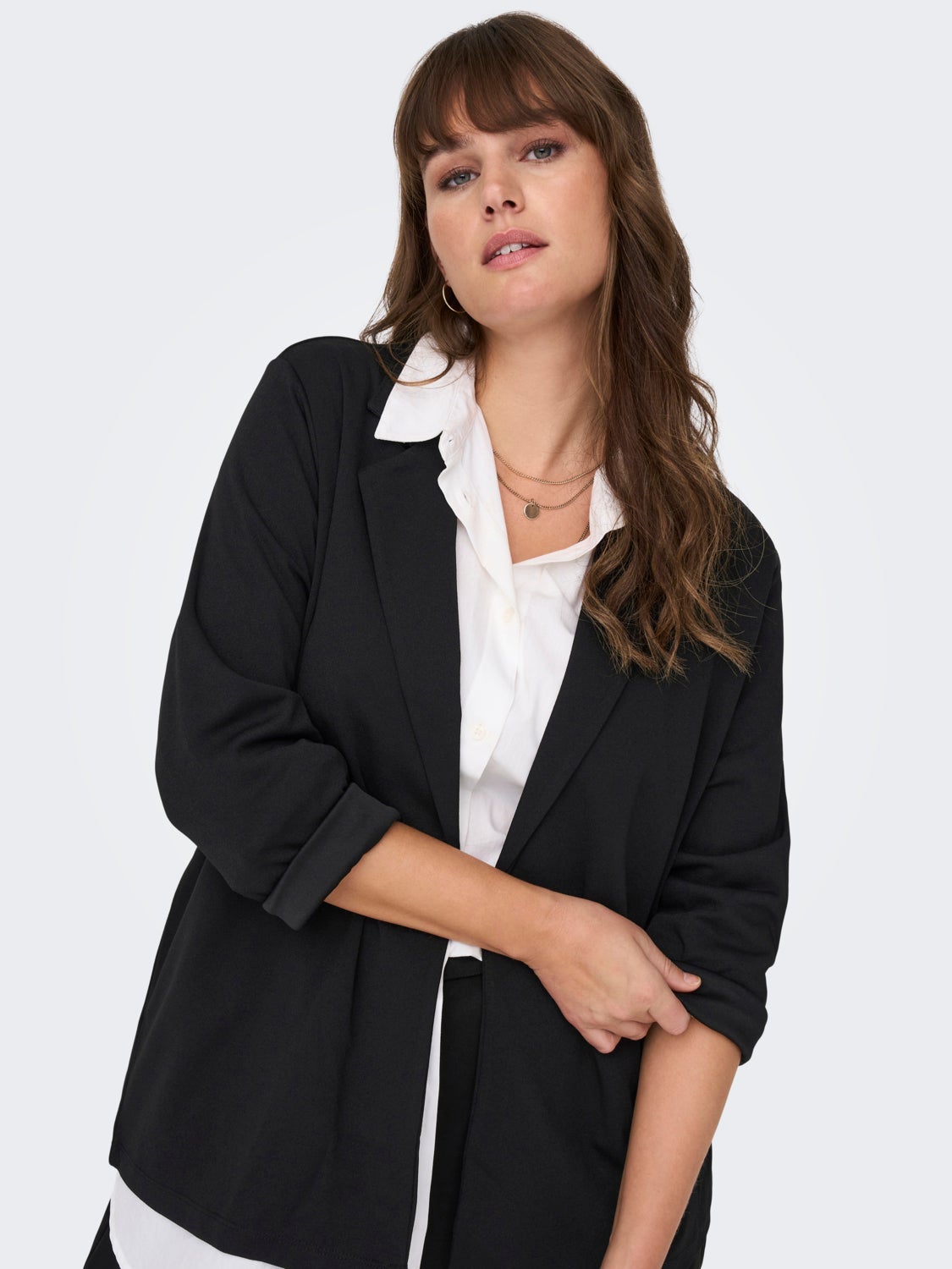 Curvy open Blazer