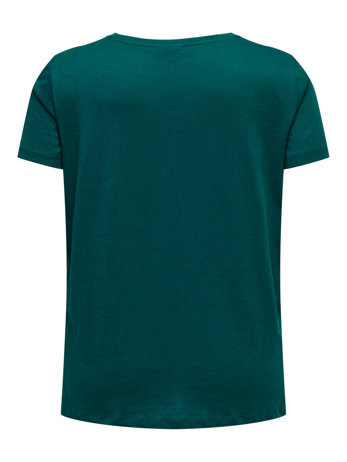 Curvy V-neck t-shirt
