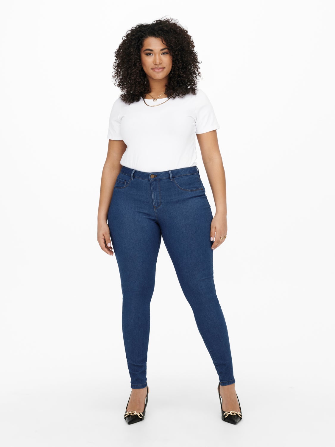 Curvy CARThunder push-up Skinny fit jeans