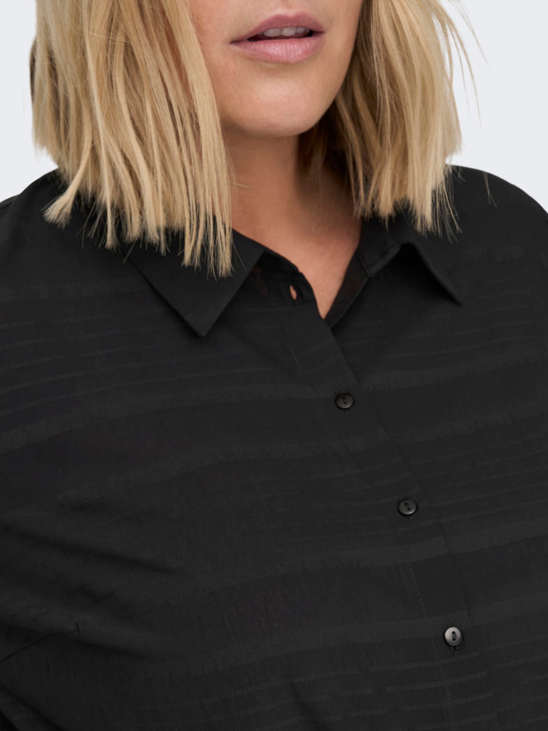 Curvy 7/8 sleeve shirt