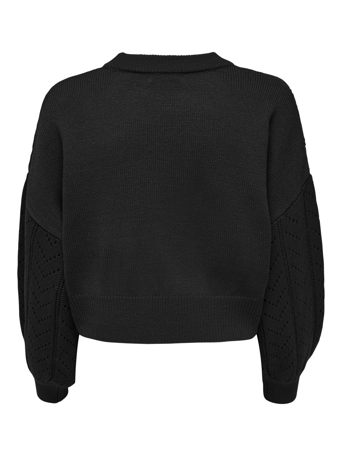 Textured Knitted Pullover