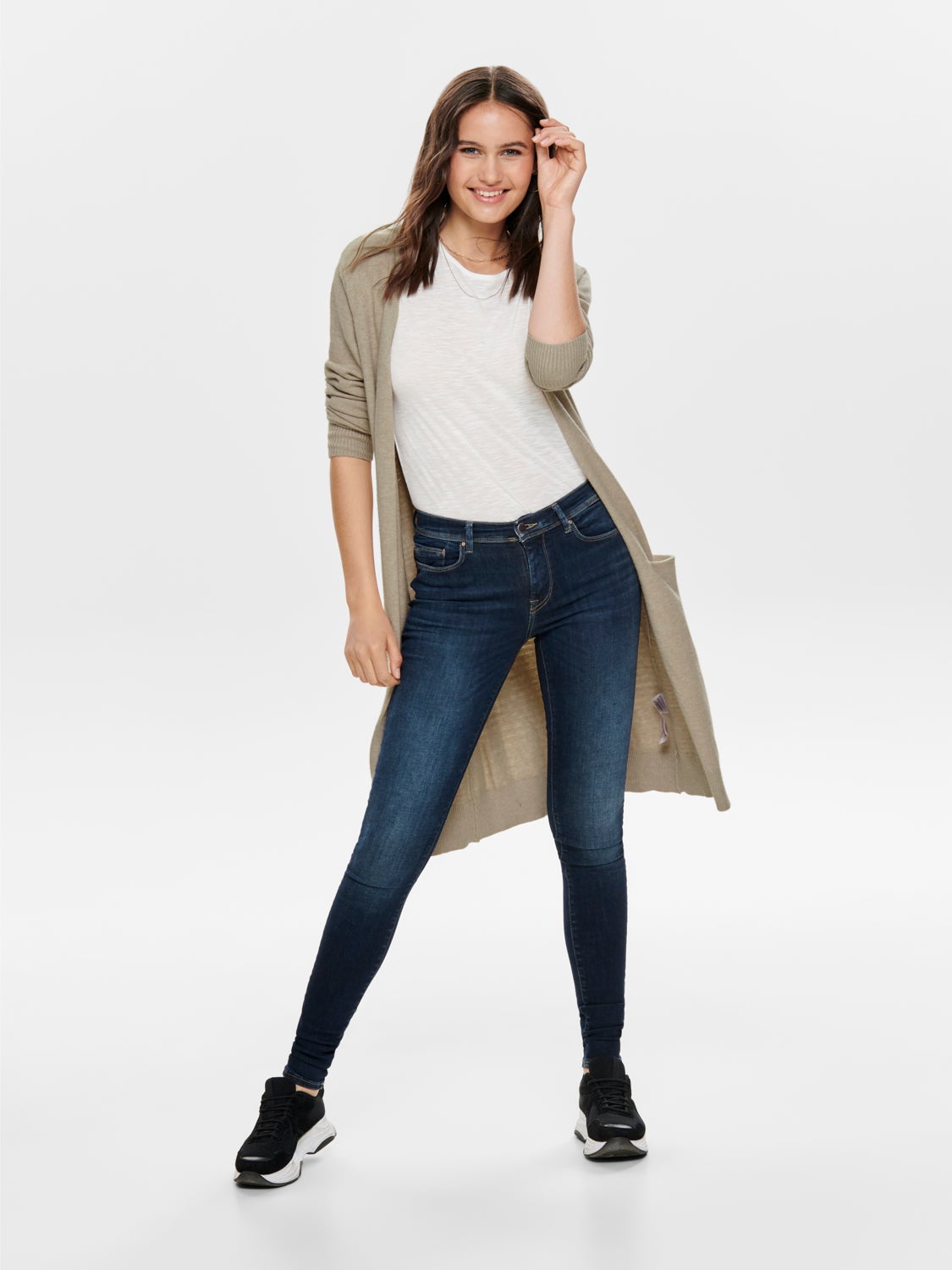 Long Knitted Cardigan