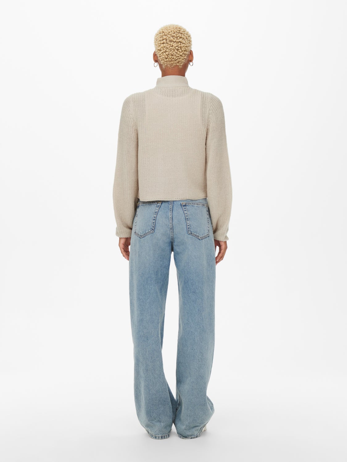 Zip Knitted Pullover