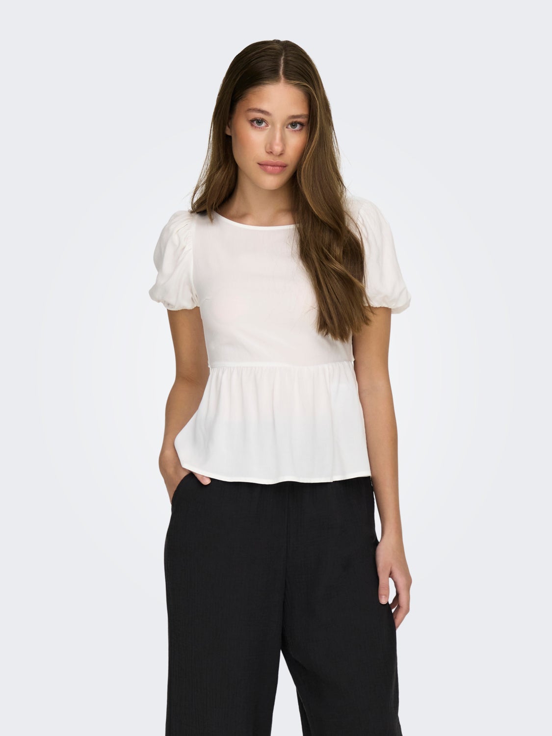 Back Tie Detailed Top