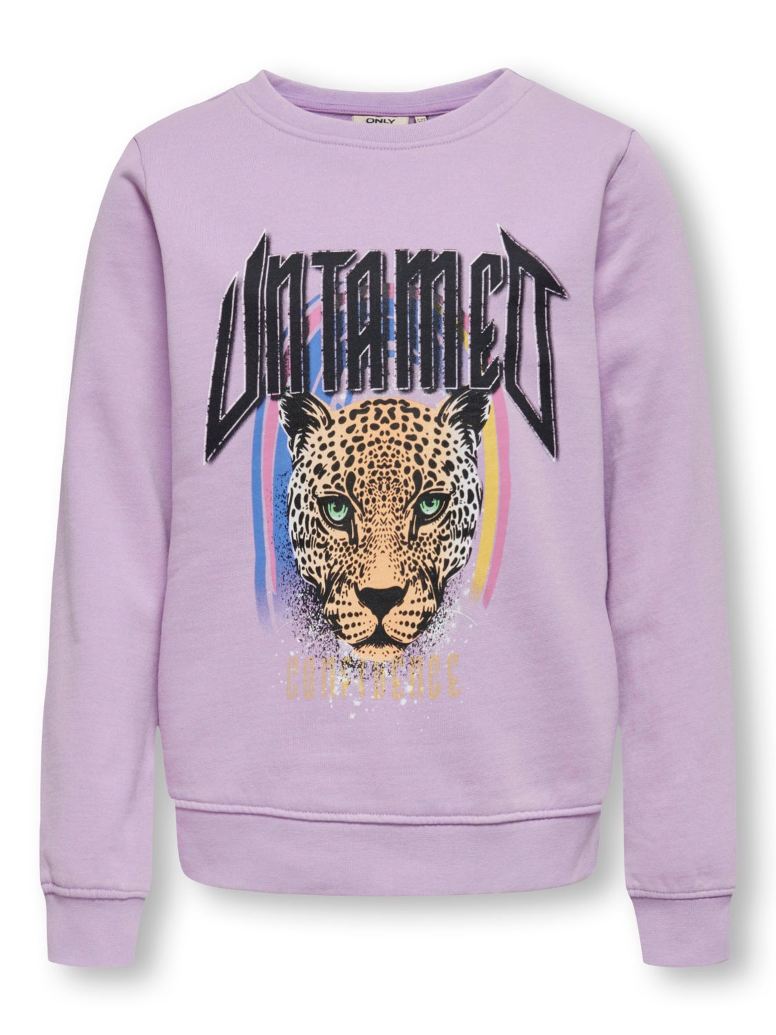 O-neck sweatshirt with print