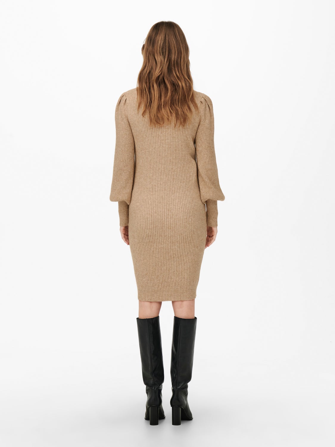 Mama rib Knitted Dress