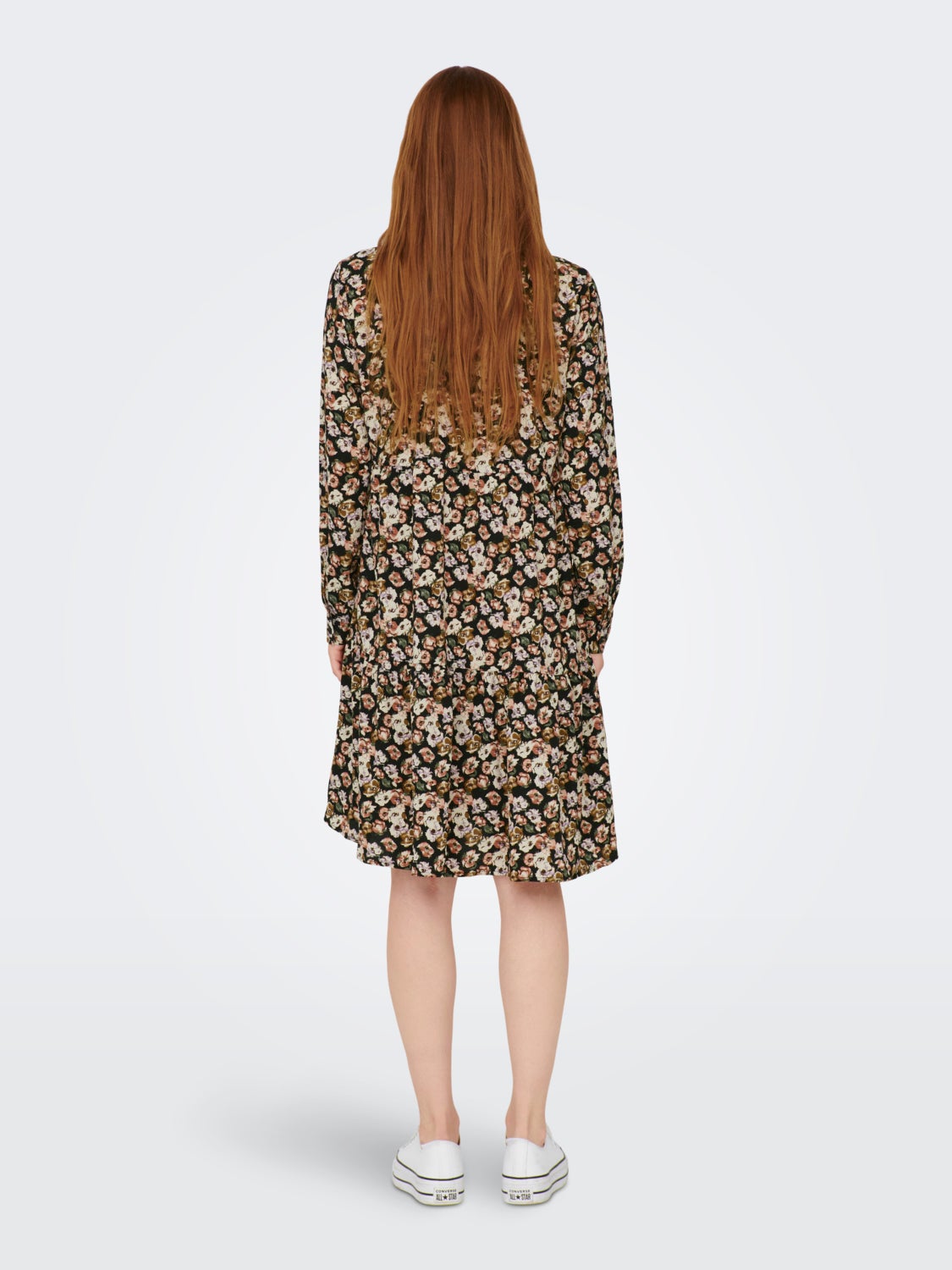 Mini dress with print