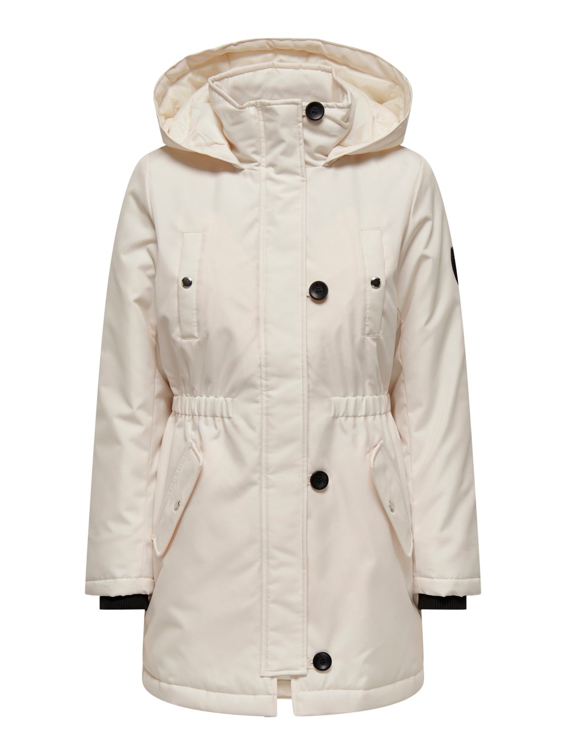 High neck parka