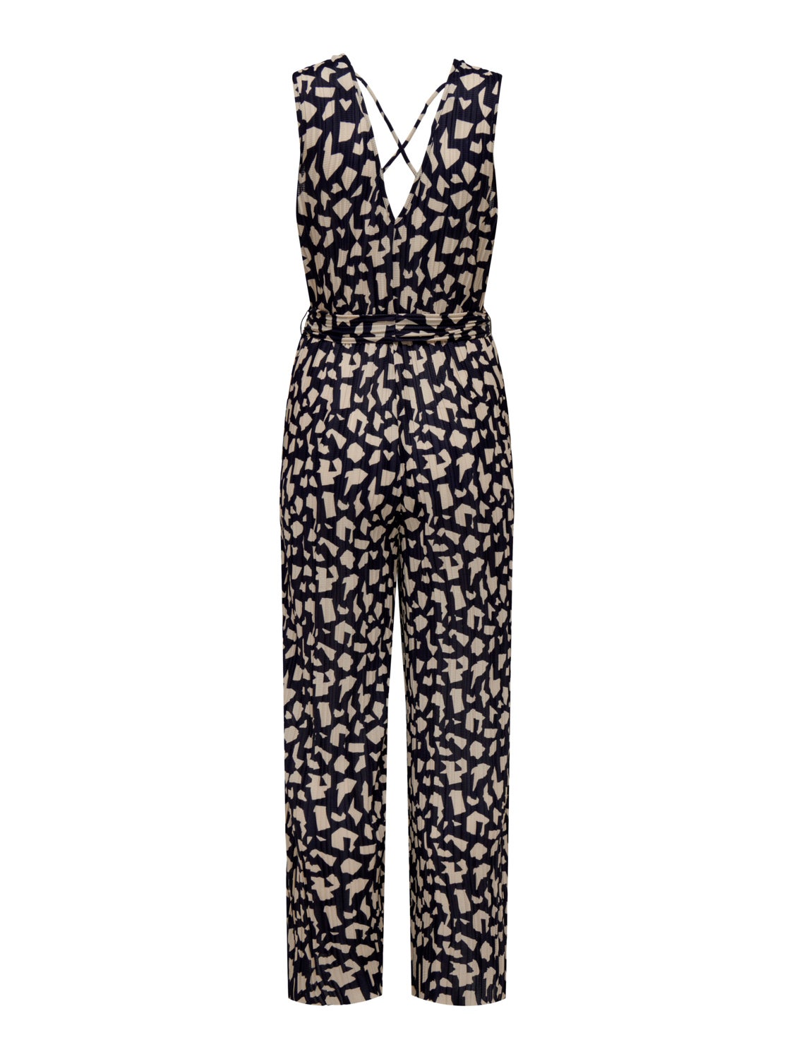 Jumpsuit with tie waist