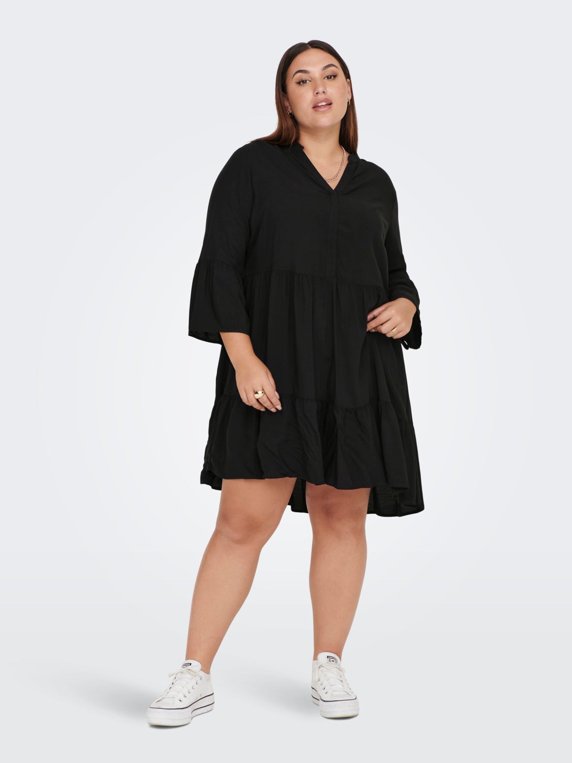 Curvy tunic dress