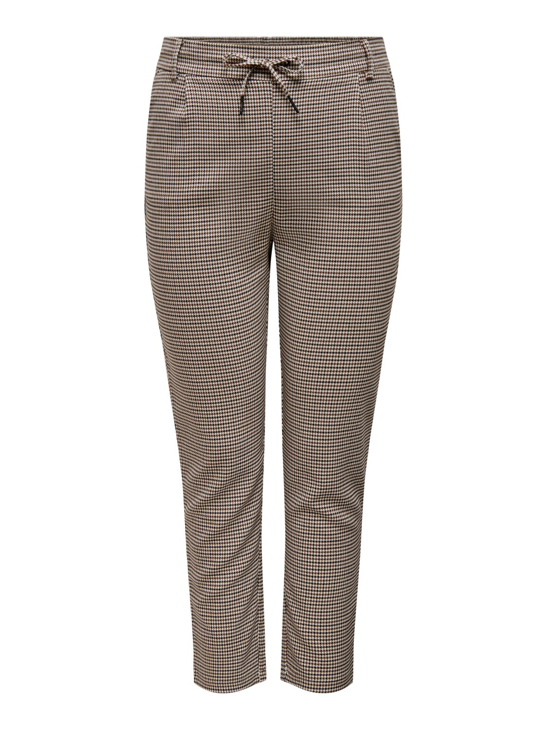 Curvy soft check Trousers