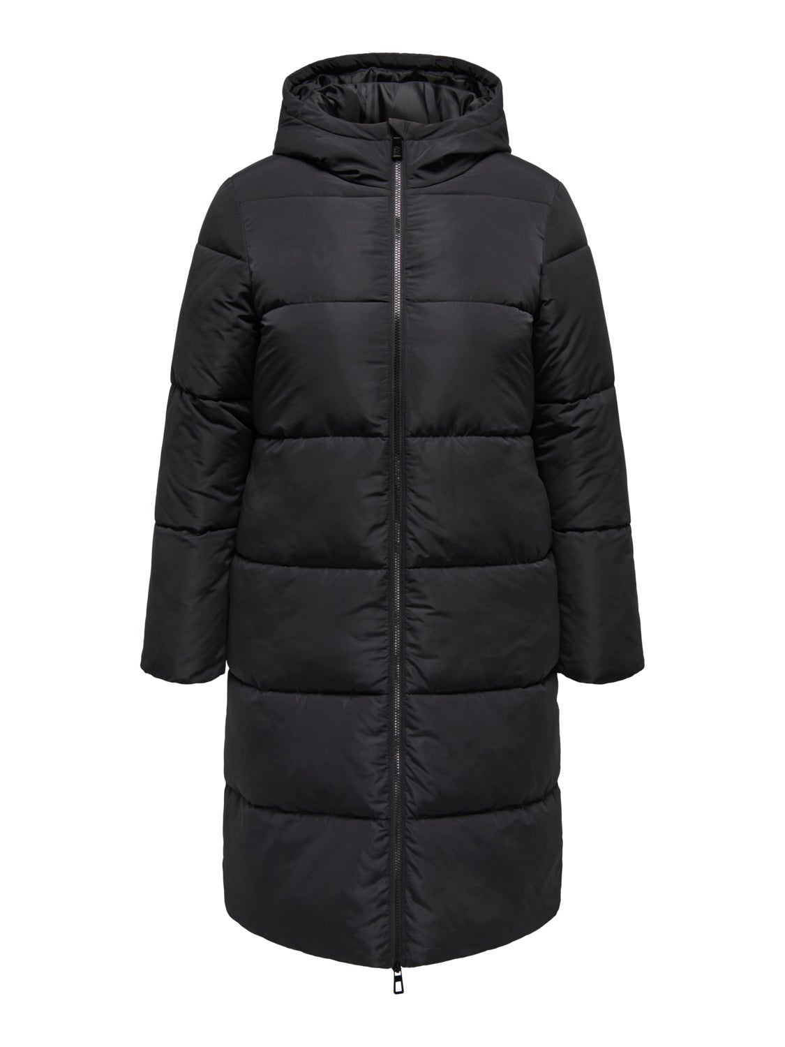 Curvy long puffer jacket