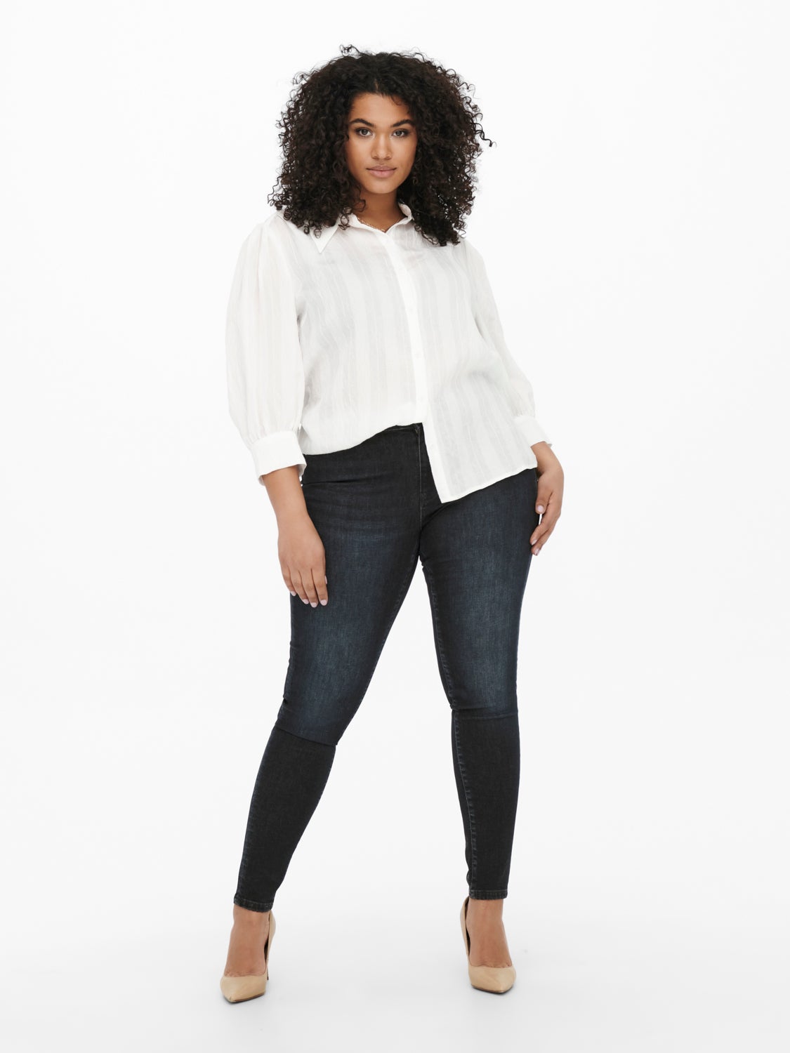 Curvy CARLoral life reg Skinny fit jeans
