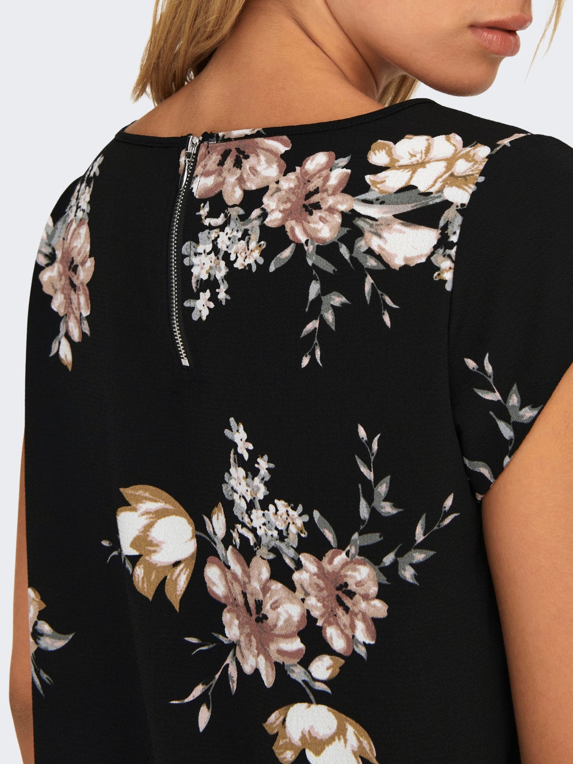 Printed Short Sleeved Top