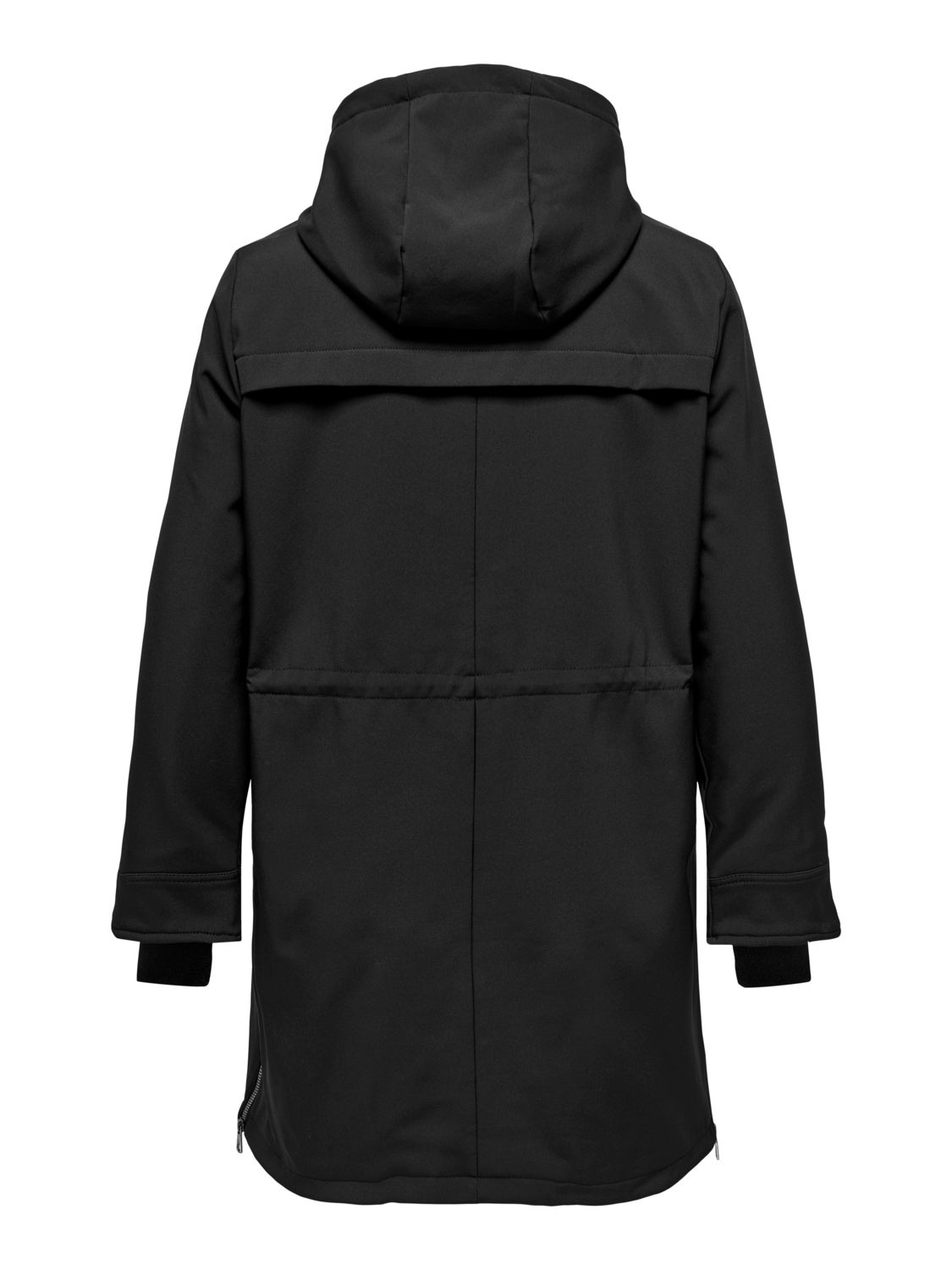 Curvy softshell parka