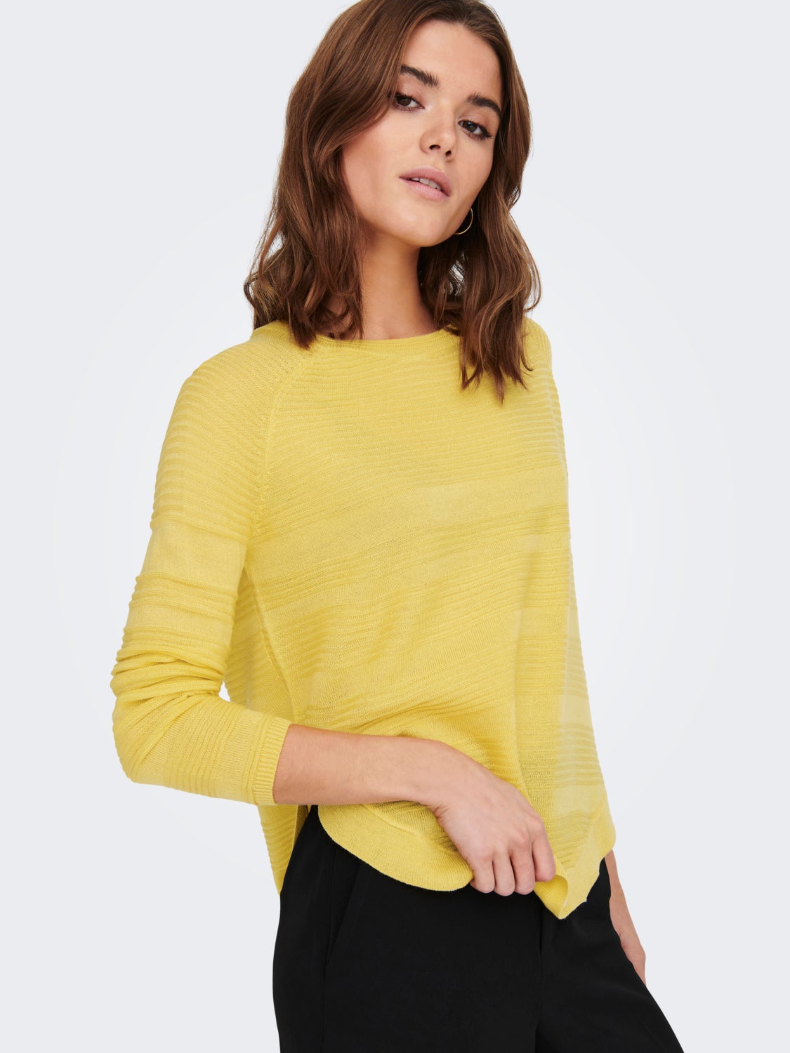 Texture Knitted Pullover