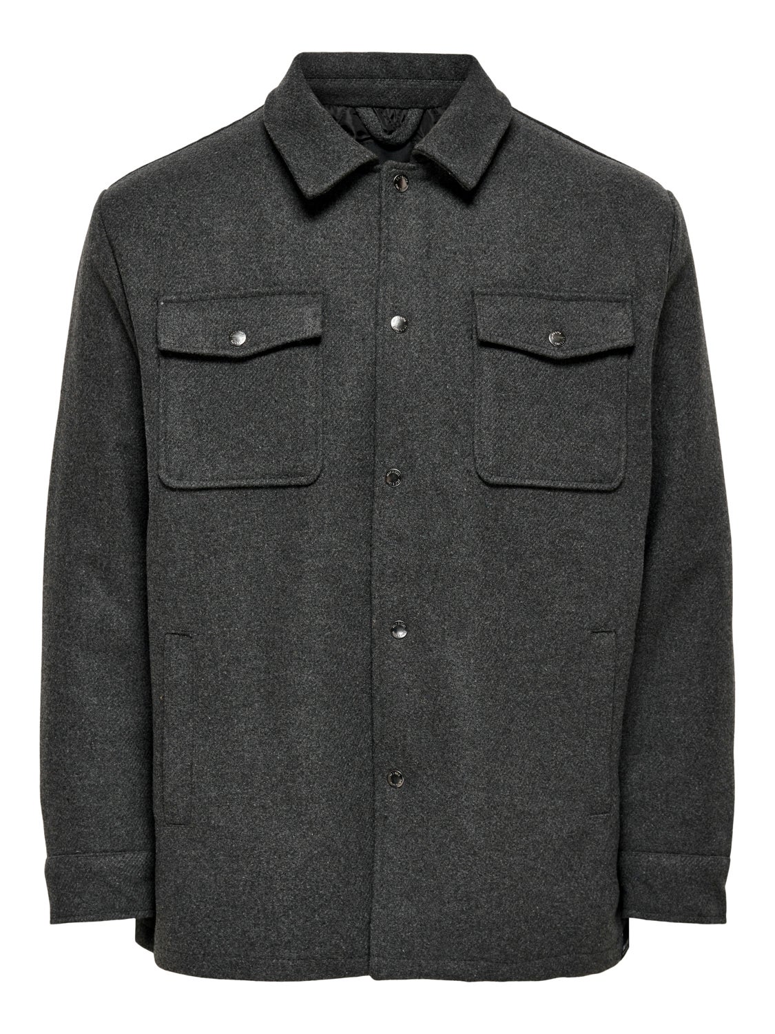 Loose Fit Wool Jacket