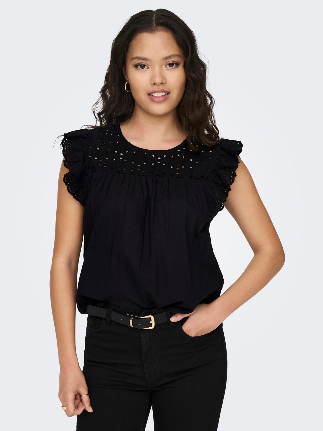 Frill detailed dress