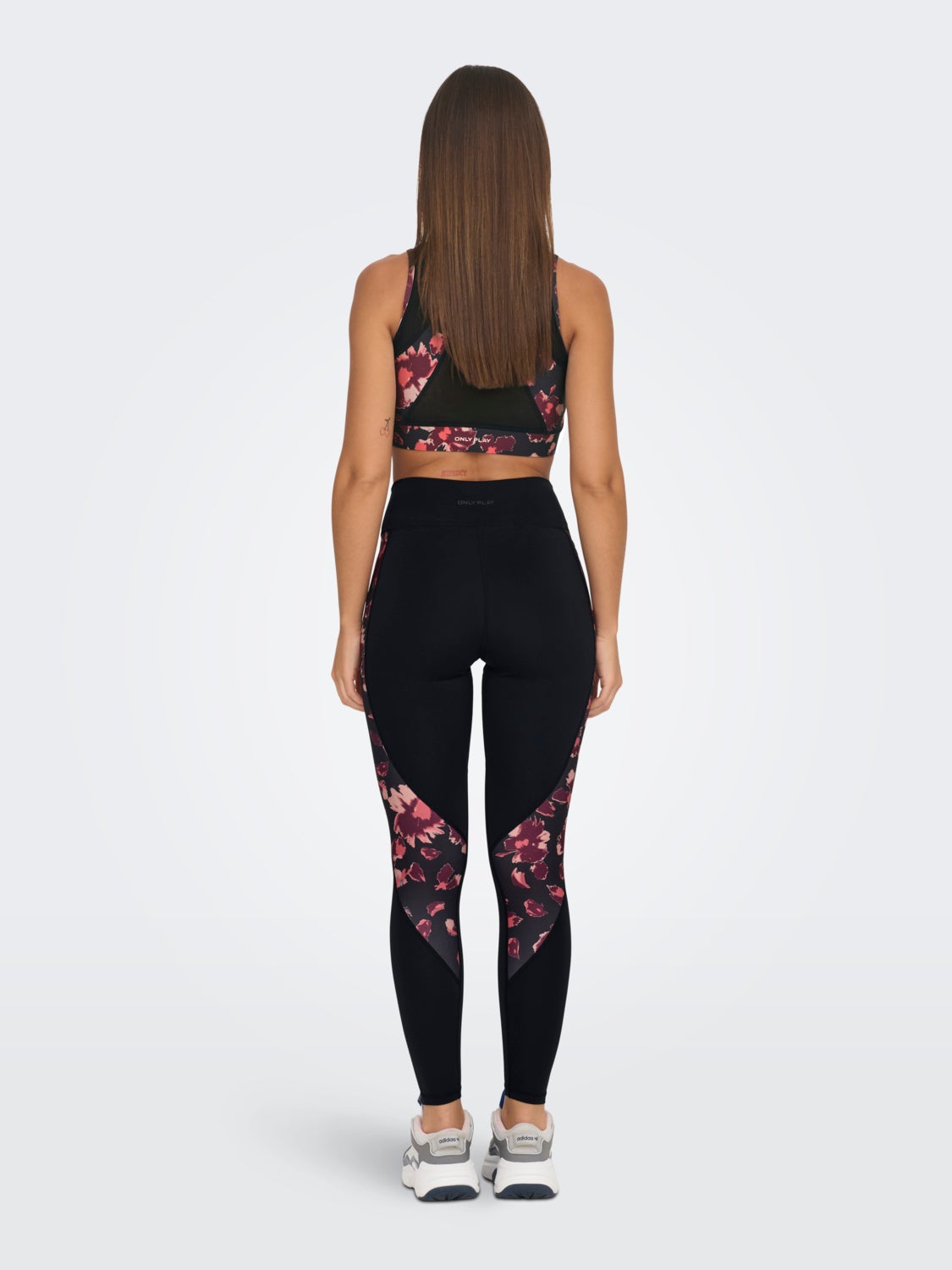 Training tights with high waist