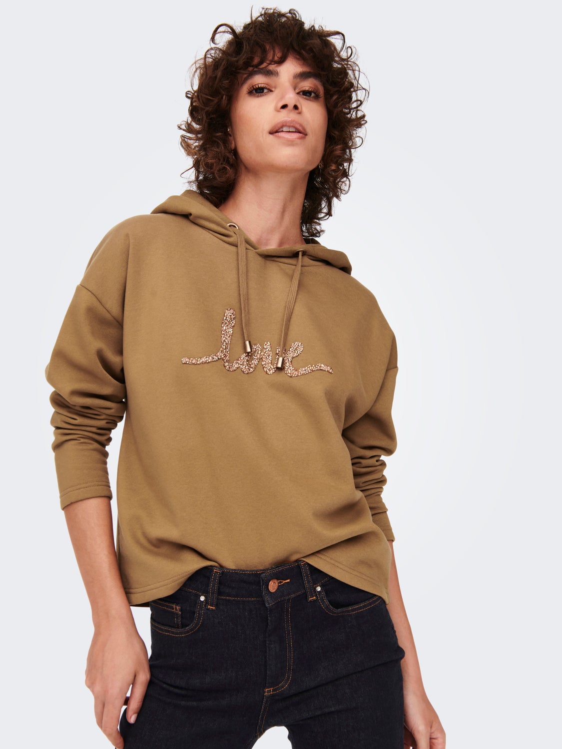 Statement print Hoodie