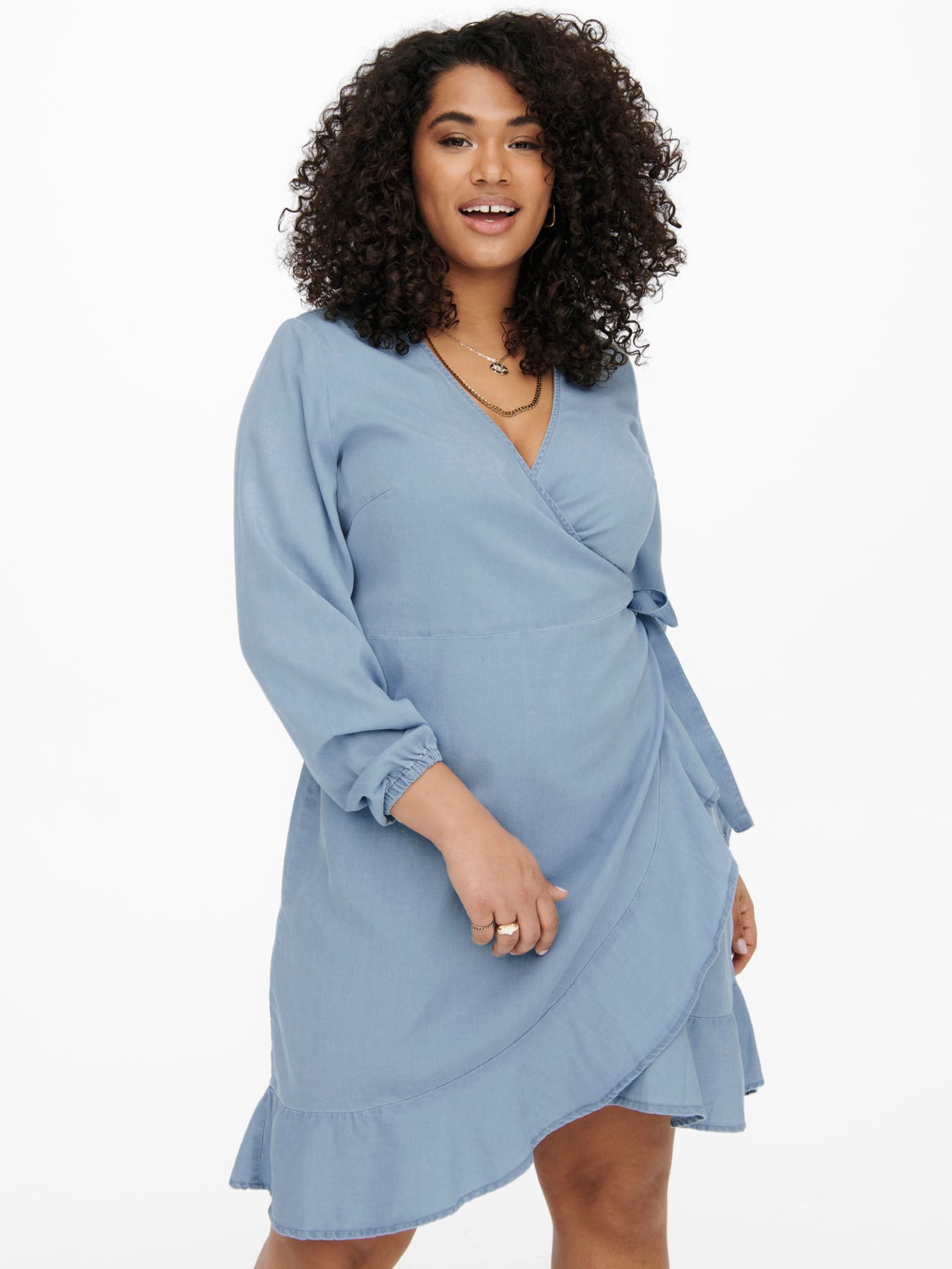 Curvy Wrap Dress