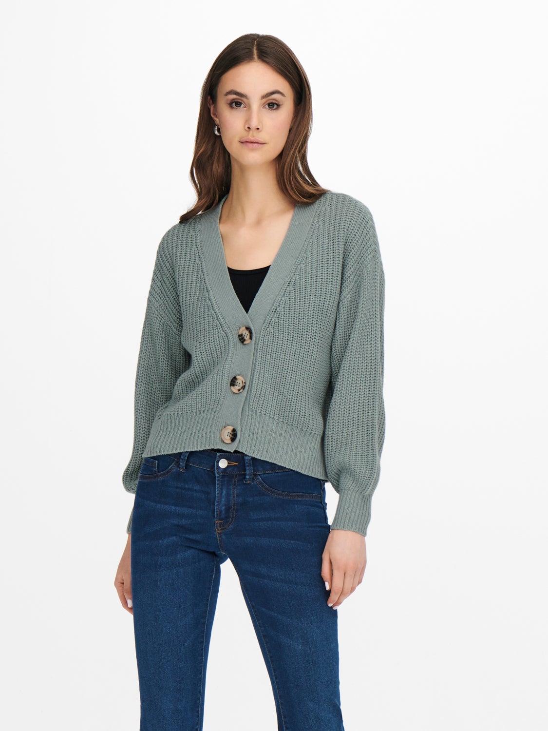 Short Knitted Cardigan