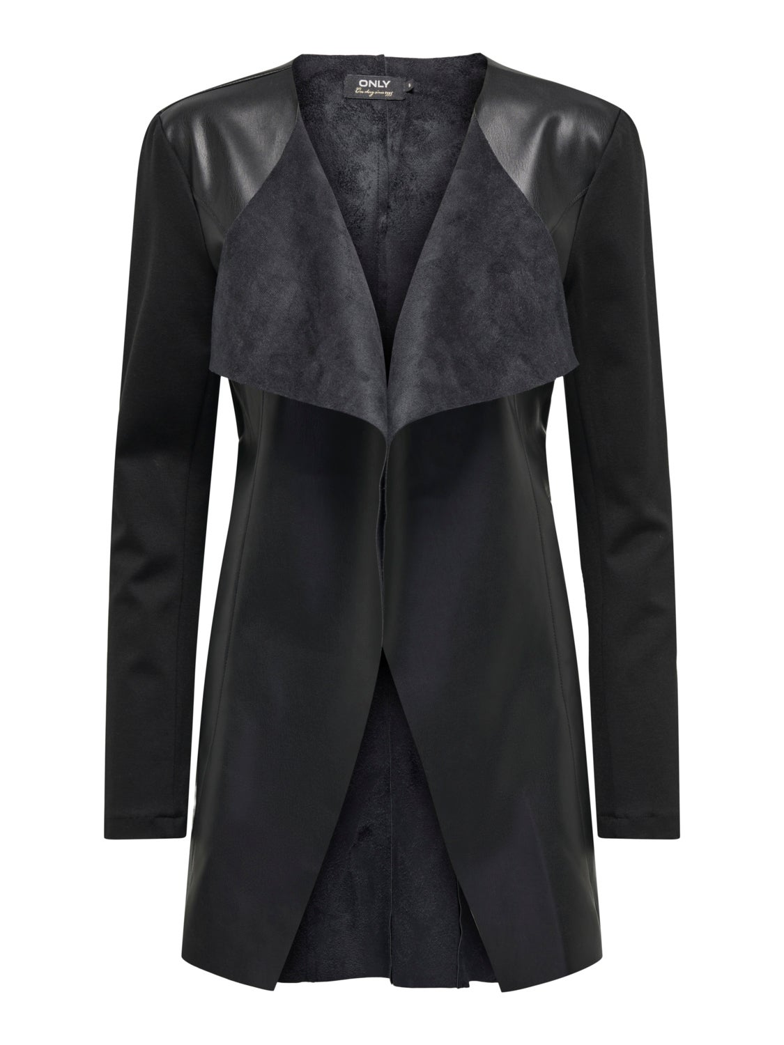 Tall faux leather jacket