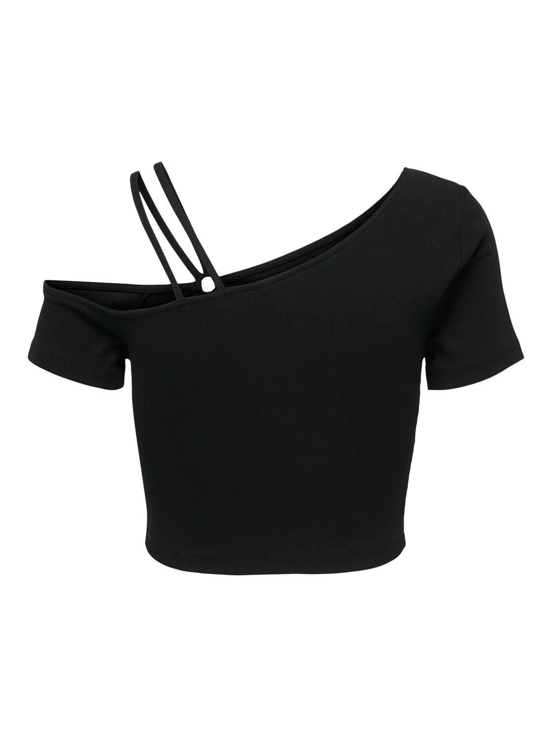 Cut Out Detailed Cropped Top