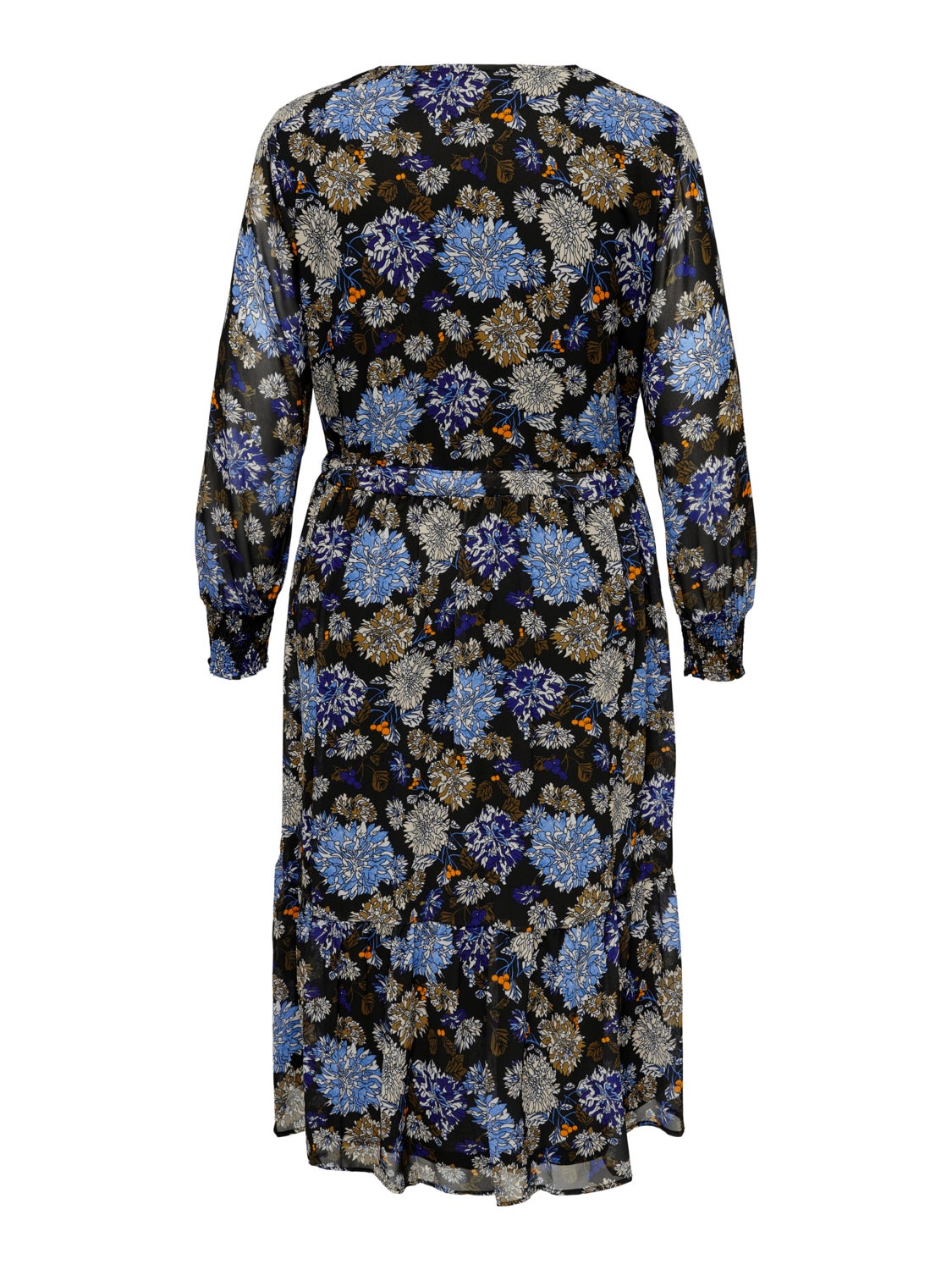 Curvy floral print midi Dress