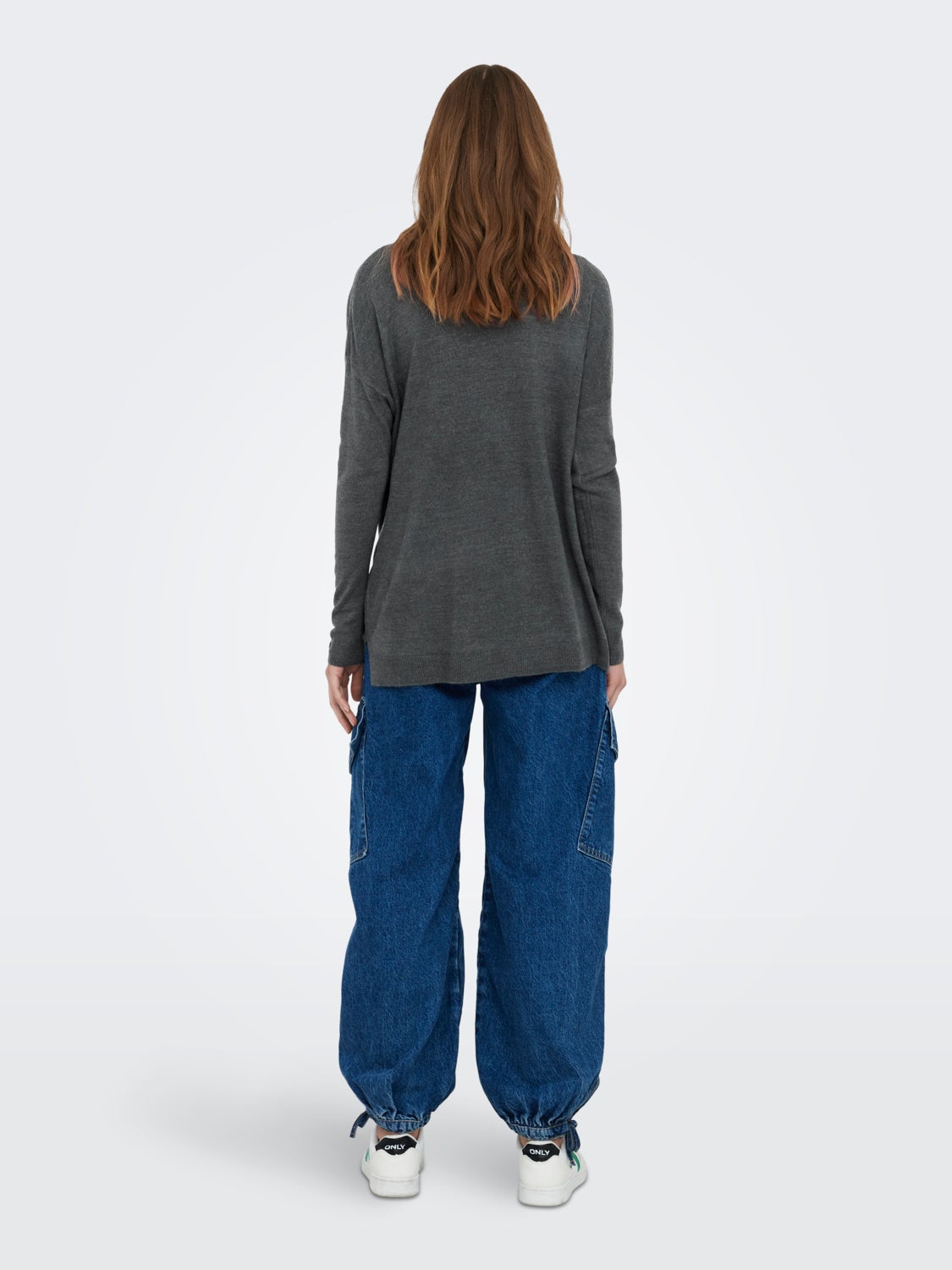 Loose fitted knitted pullover