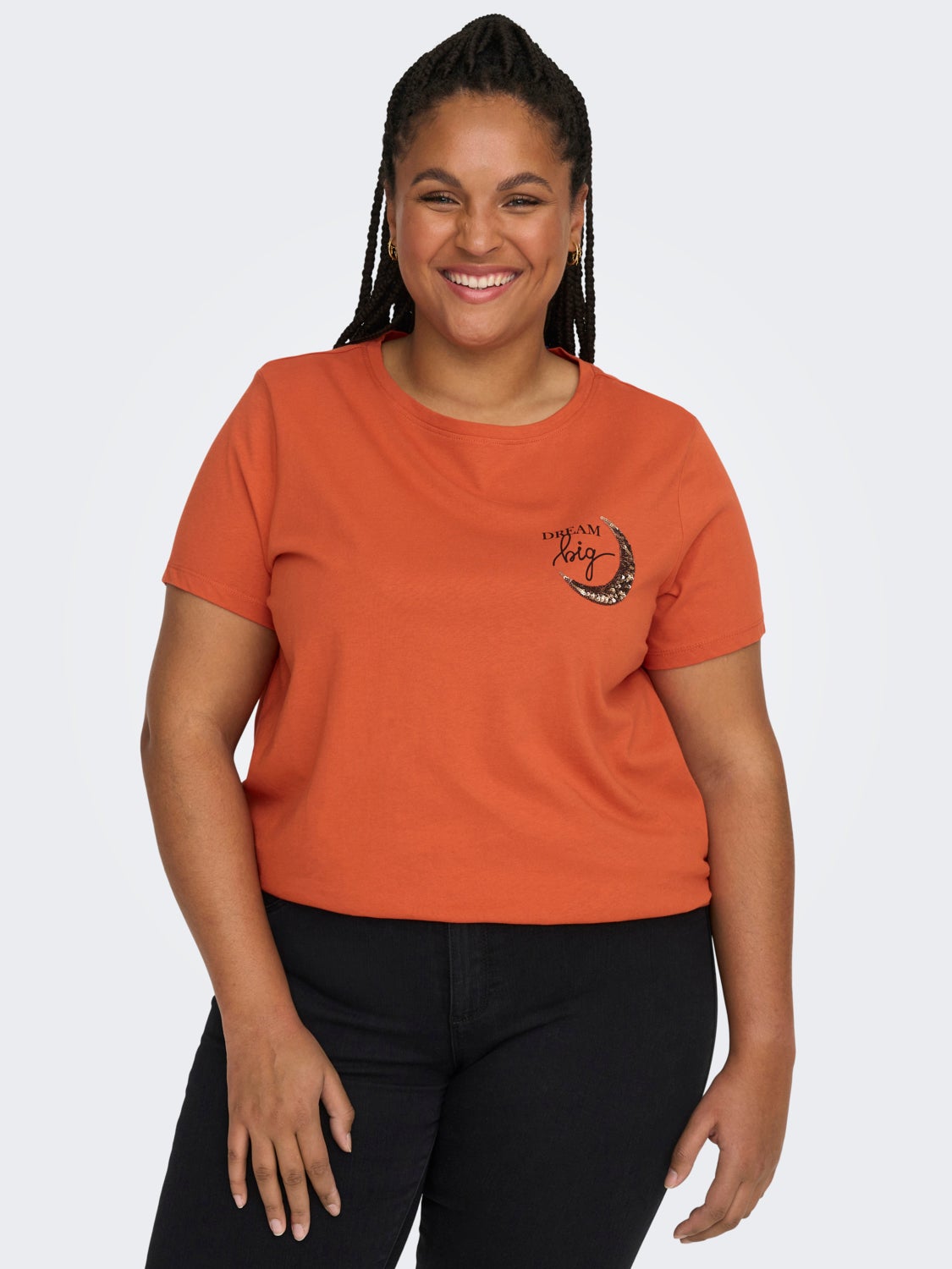 Curvy Printed T-shirt