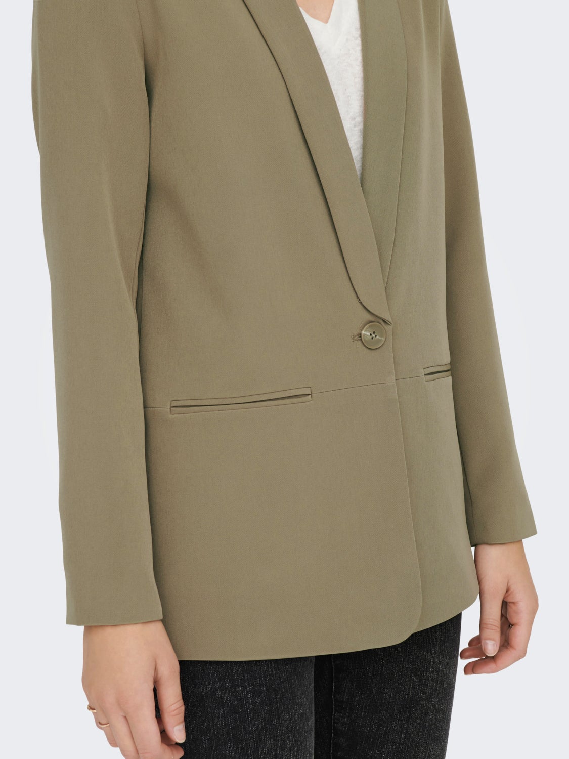 Classic box fit blazer