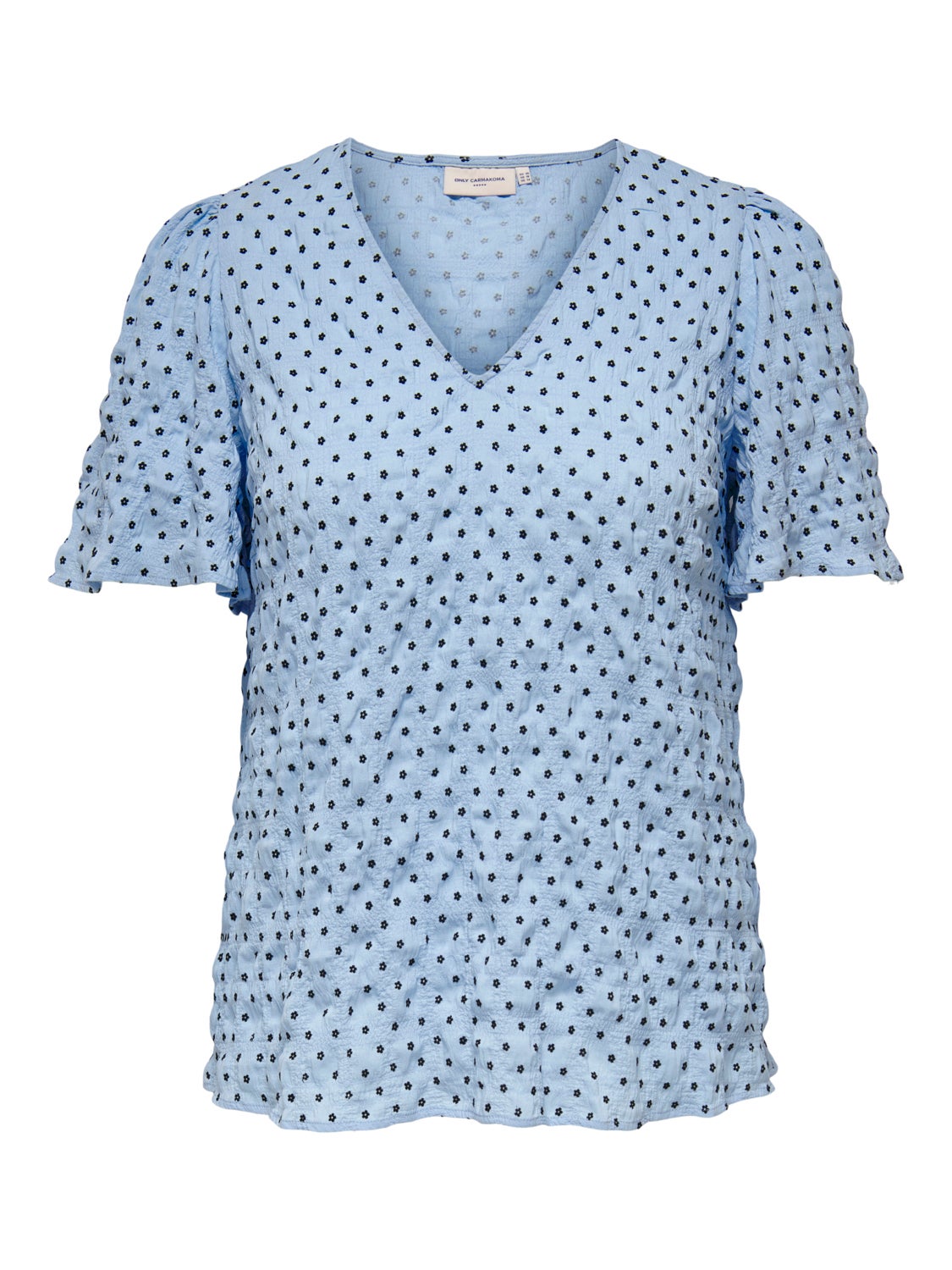 Regular Fit V-Neck Top